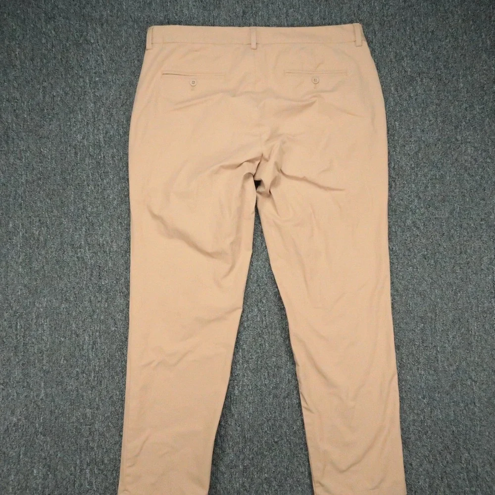 Vineyard Vines Pants Mens 36x30 Khaki On The Go Chino Stretch Zip Pocket OTG